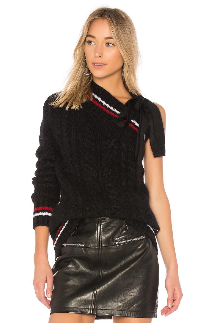 One Shoulder Knit