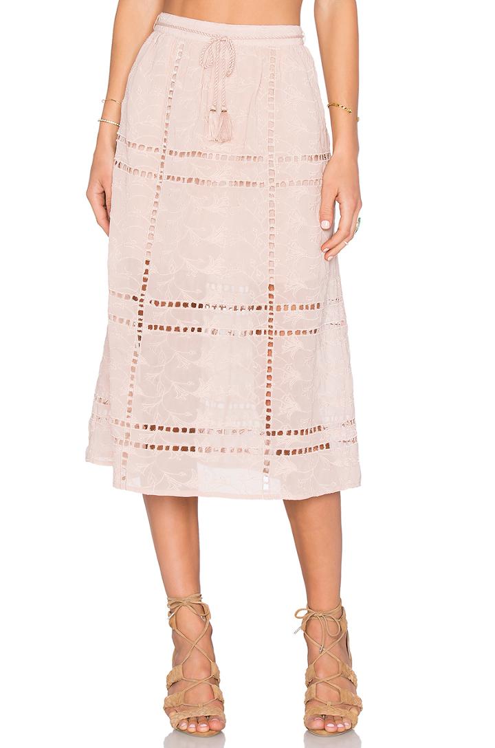 X Revolve Callie Midi Skirt