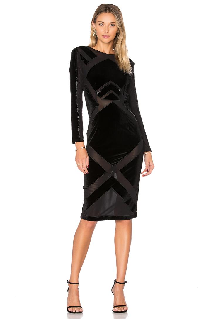 Velvet Burnout Dress