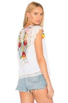 Maria Embroidered Tee