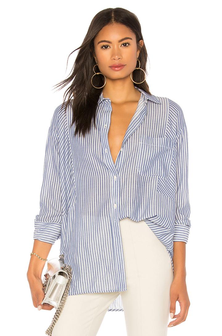 Classic Stripe Tunic Top