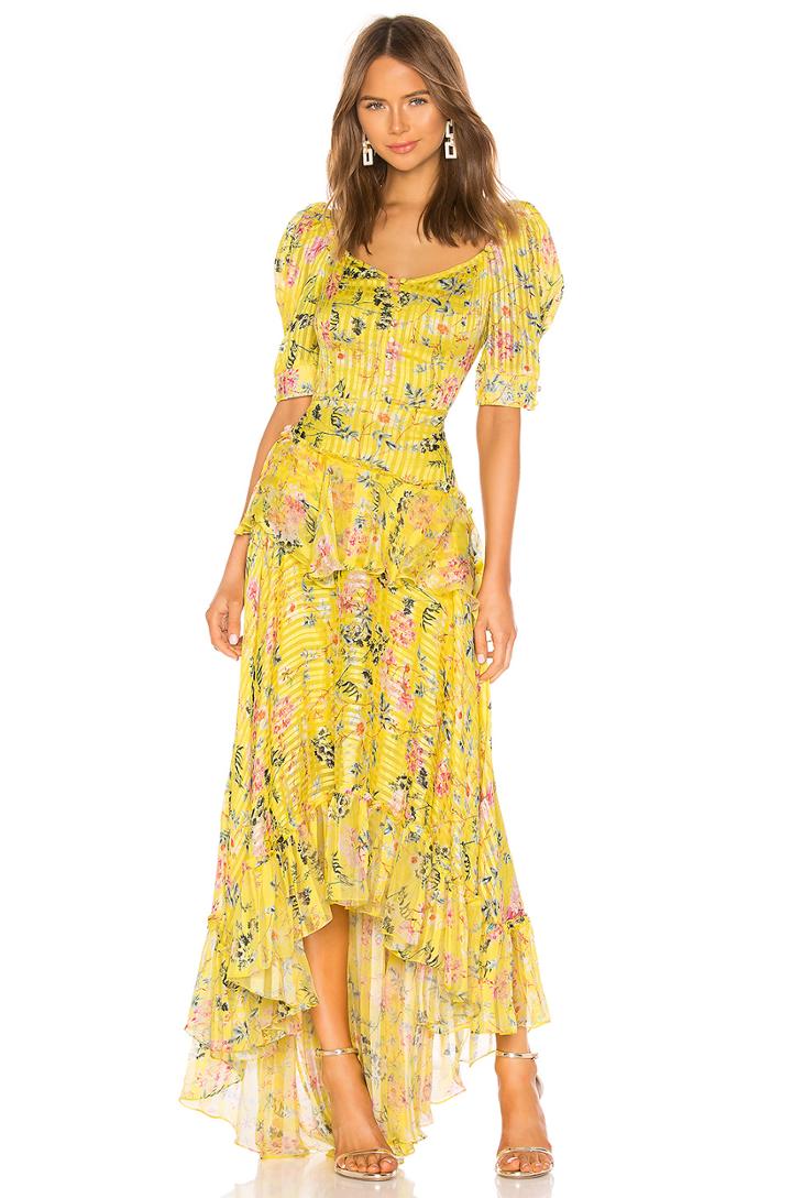 Satin Stripe Dress