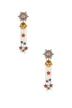 Murcielago Entre Estrellas Rosadas Earrings