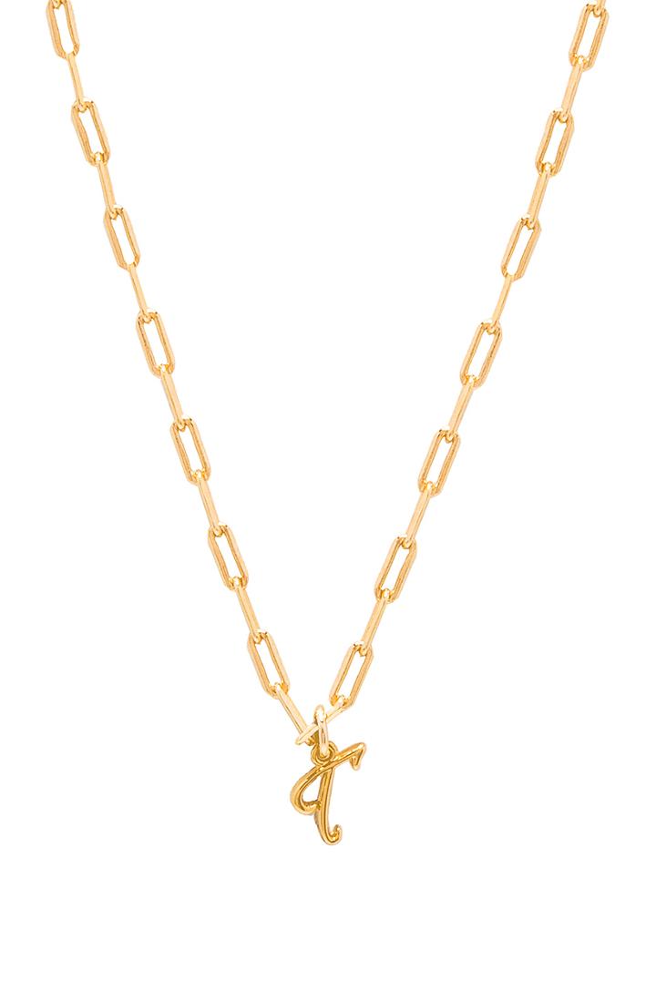 T Initial Necklace
