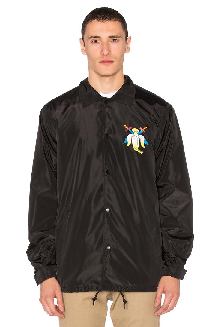 X Sk8thing Banana Coach Jacket