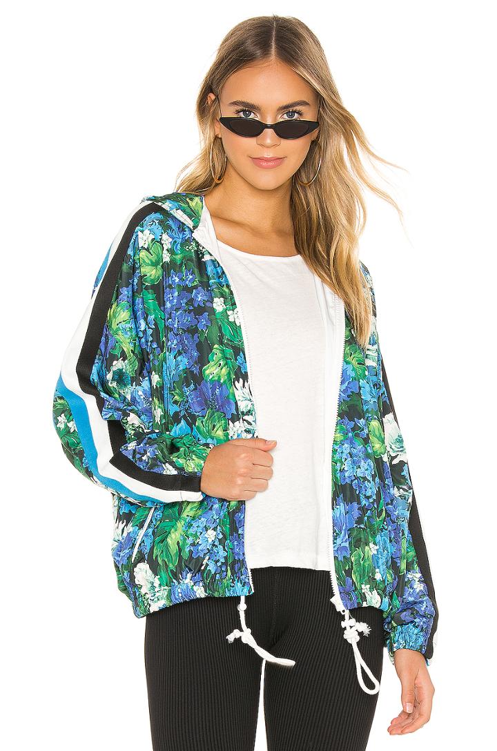 Zip Up Hooded Windbreaker