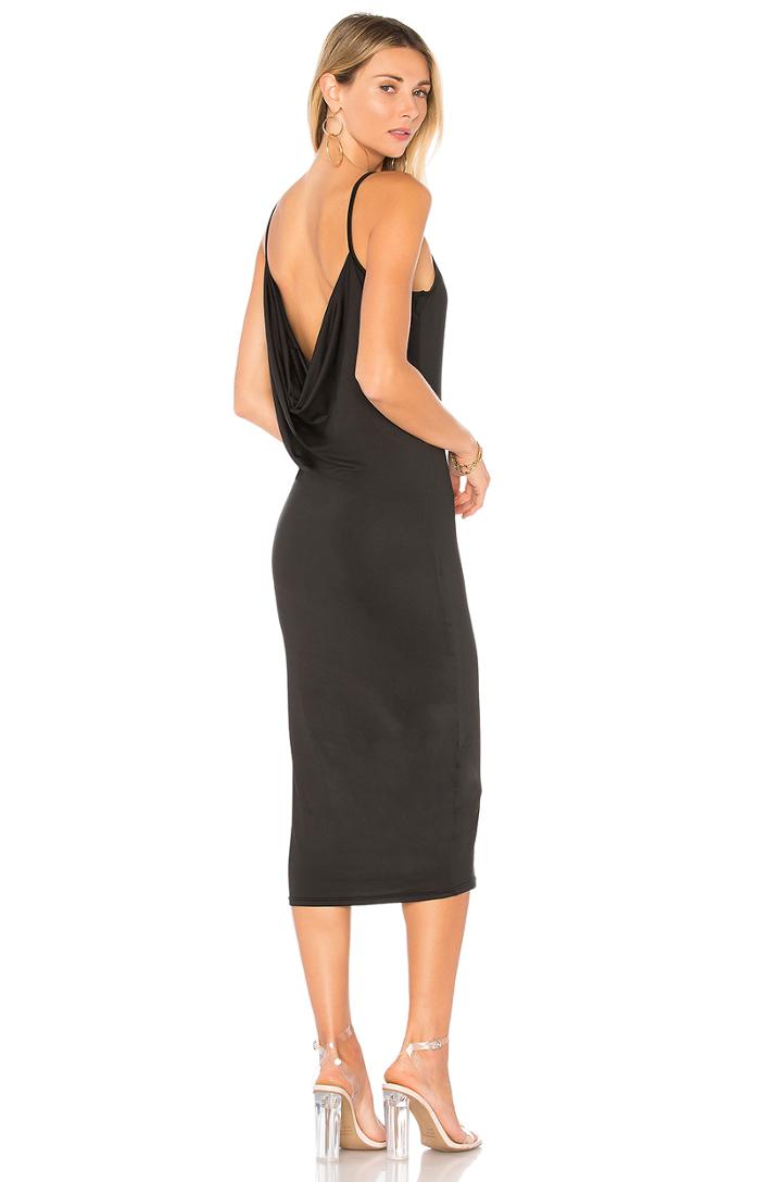 Aubrie Cowl Back Midi Dress
