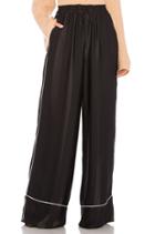 Broken Stripe Wide Leg Pant
