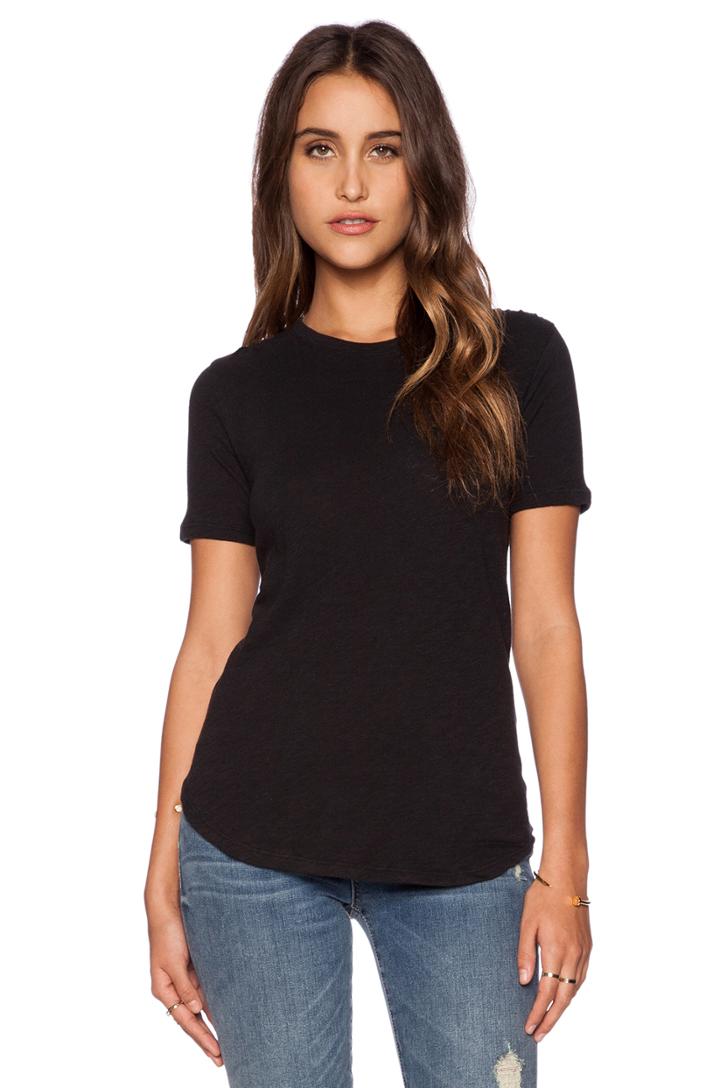 Slub Crew Neck Tee