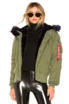 N-2b Impact Parka With Faux Fur Trim