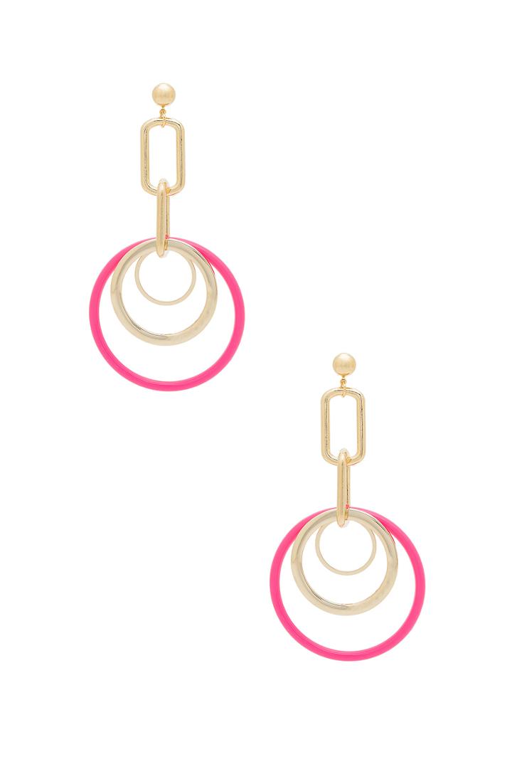Triple Circle Earring