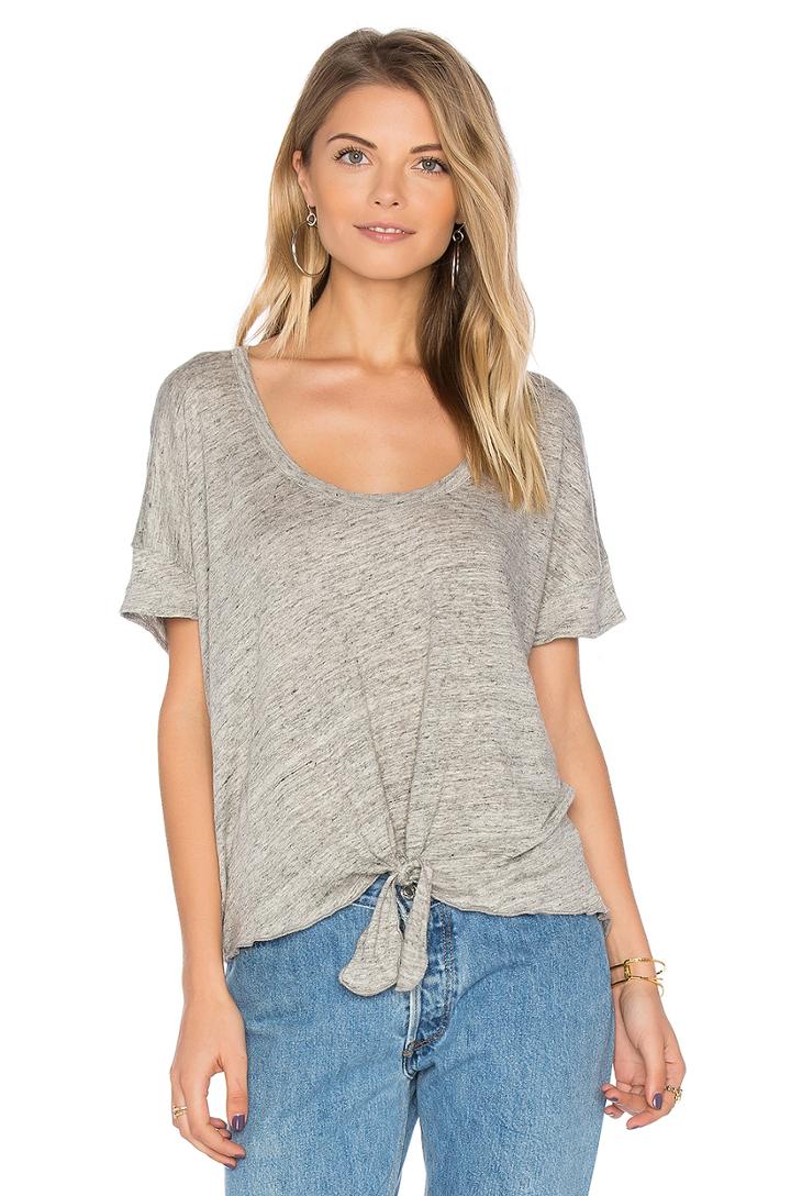 Tie Front Tee