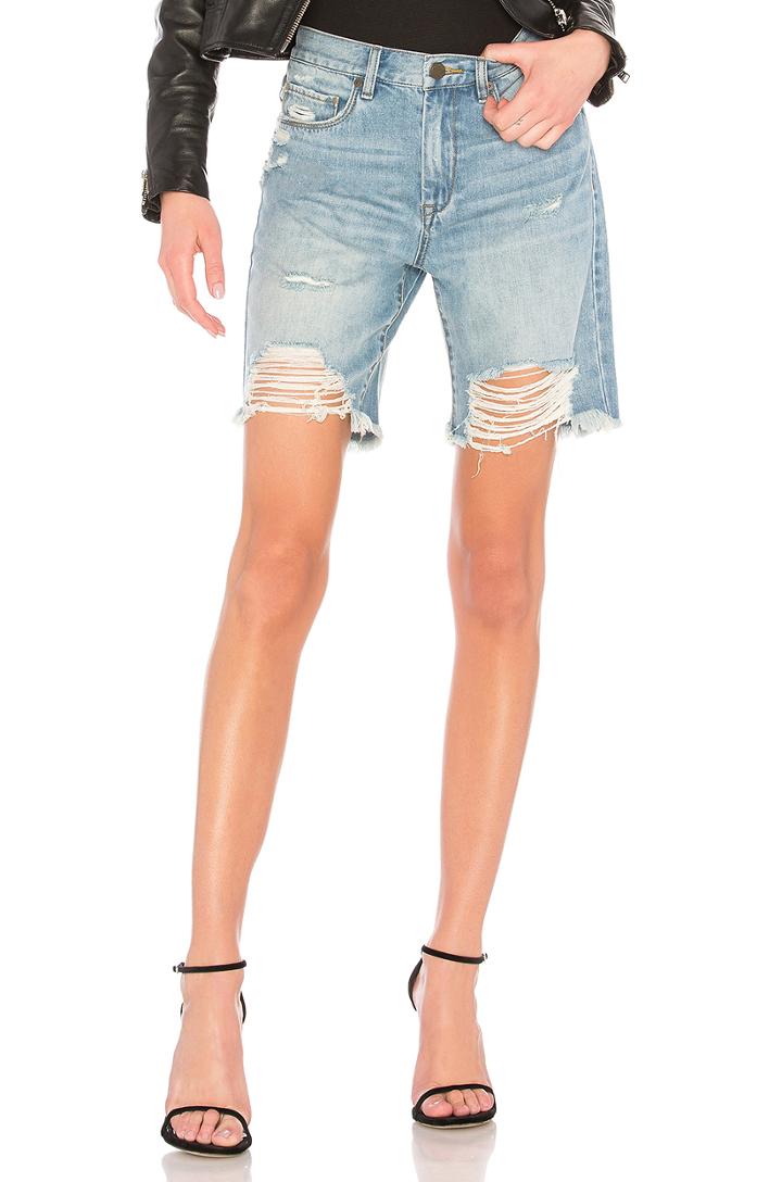 High Rise Tapered Shorts