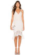 Tina Ruffle Midi Dress
