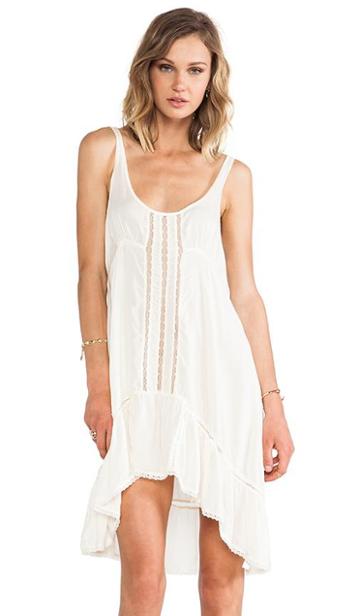 Free People Parisian Slip In Ivory