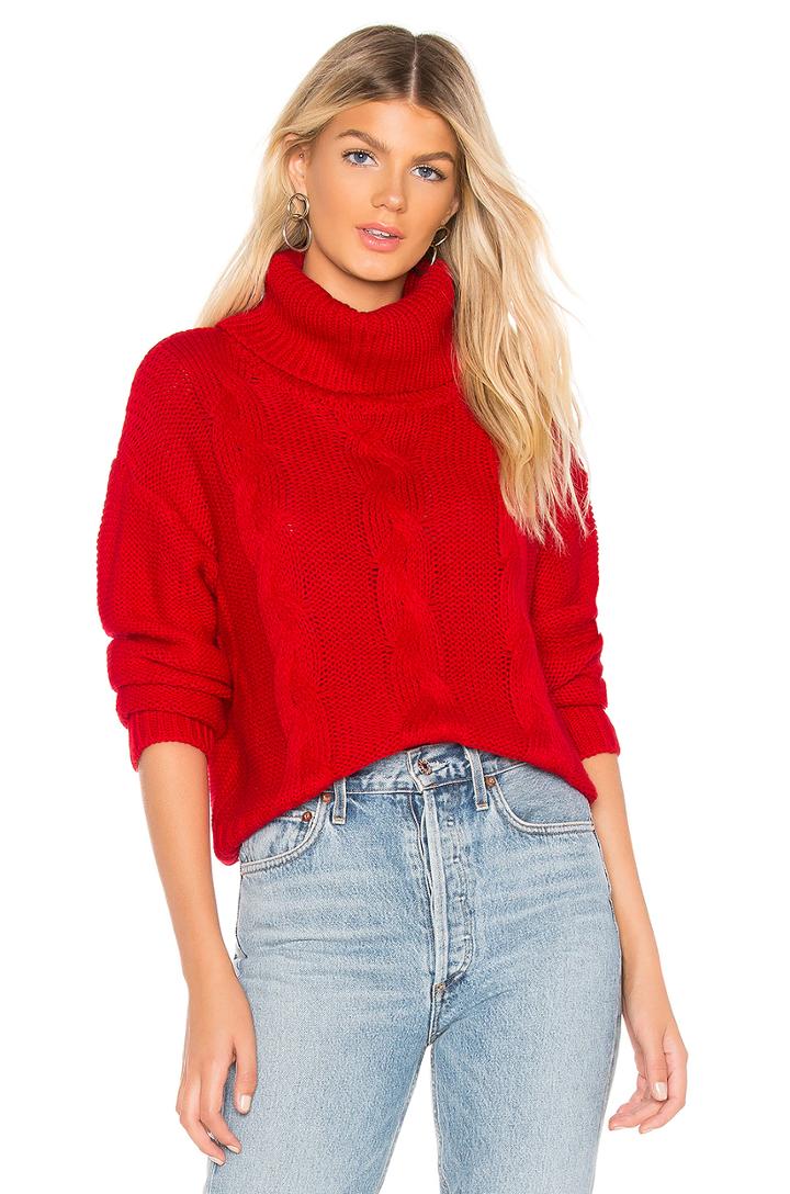 Jeanine Cable Knit Sweater