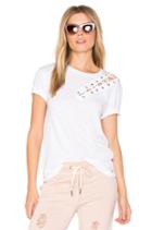 Gaia Lace Front Tee