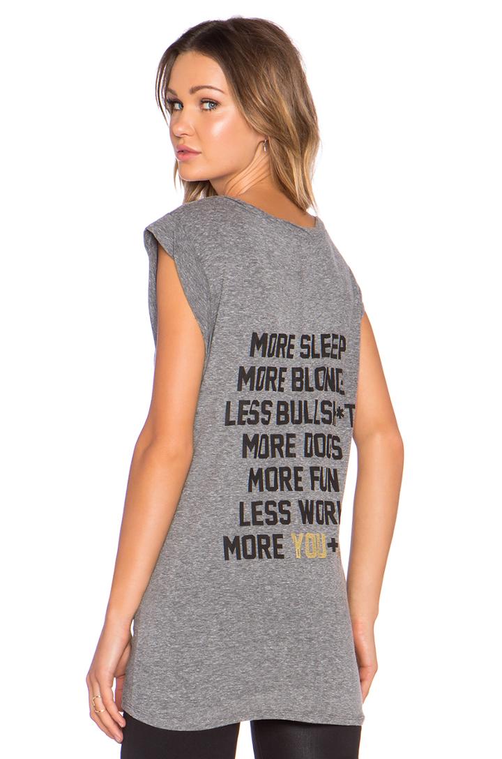 V Neck Logo Top
