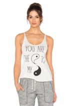 Yin To My Yang Burnout Racerback Tank