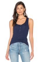 Codette Mini Variegated Rib Stripe Scoop Neck Tank