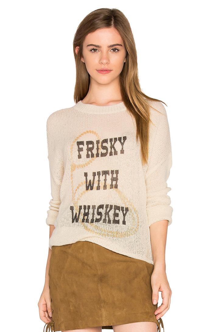 Frisky With Whiskey Sweater