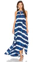 Tie Dye Stripe Maxi