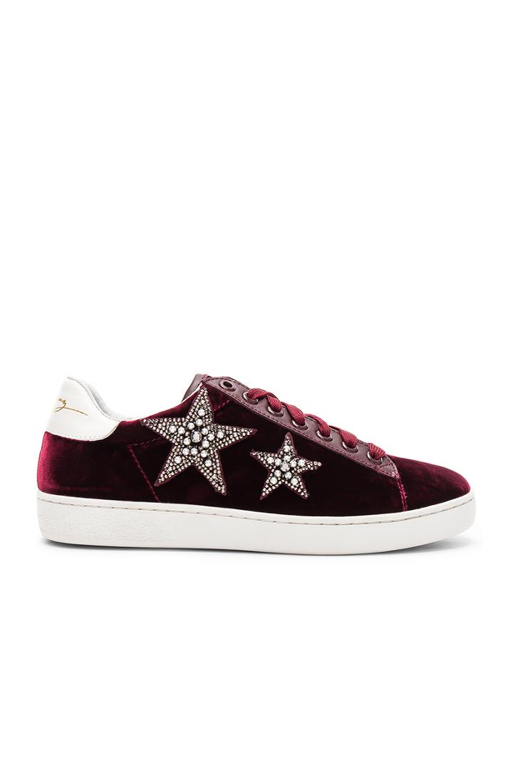 Star Velvet Sneaker