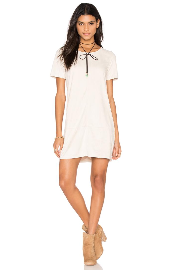 Ivy Suede Shift Dress