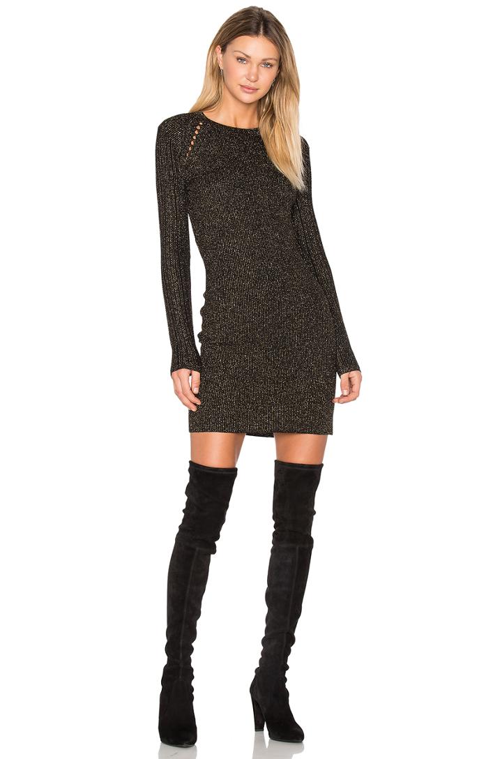 Lurex Jacquard Dress