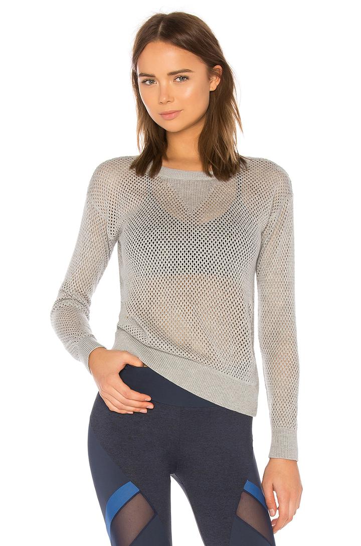 Deep Blue Lagoon Mesh Top