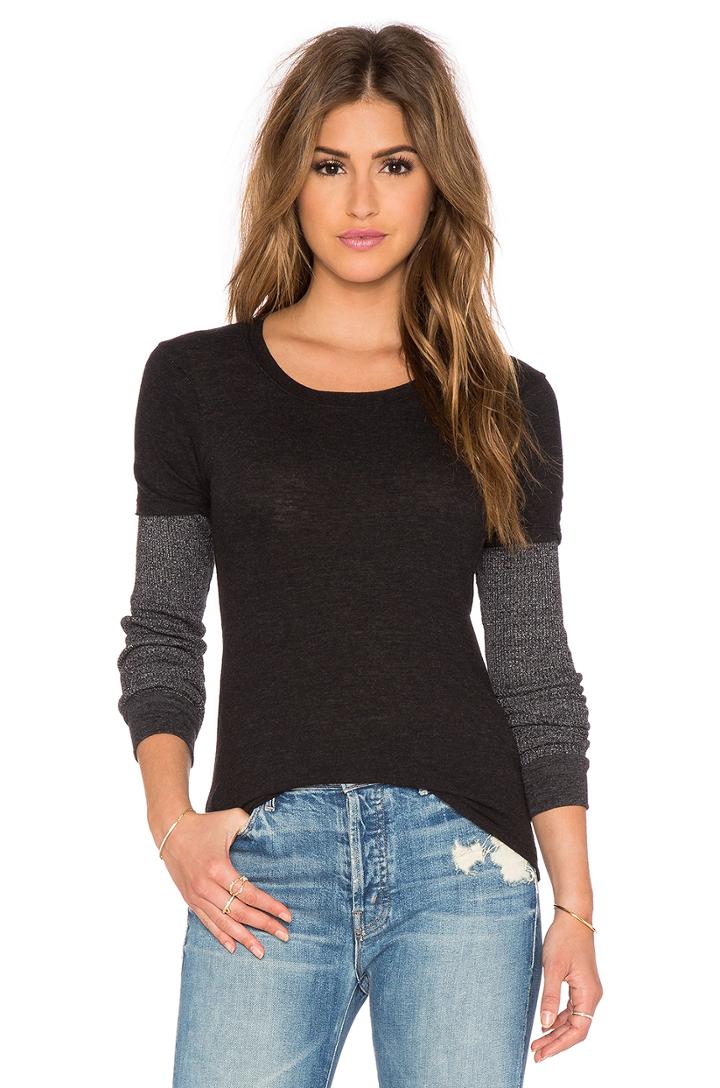 Varsity Double Layer Thermal Tee