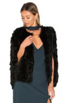 Treasure Rabbit Fur Cape