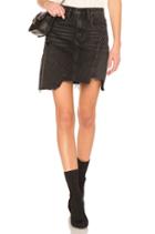 High Rise Asymmetric Skirt