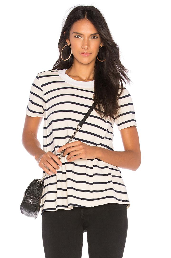 Cotton Stripe Tee