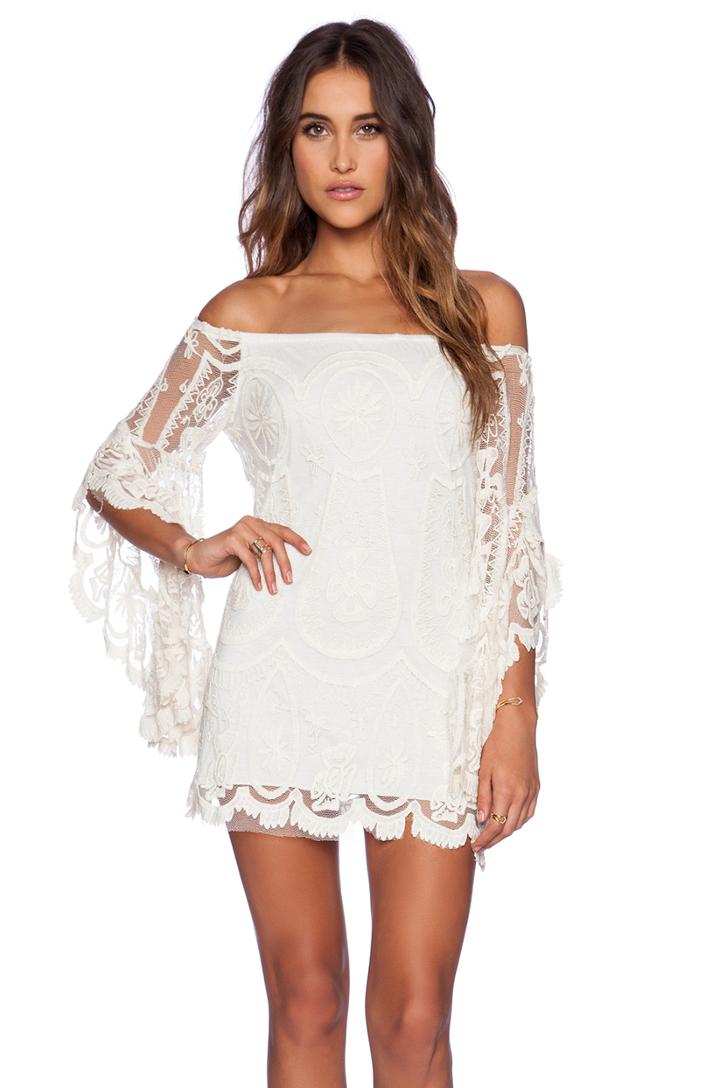 Pixie Bardot Mini Dress