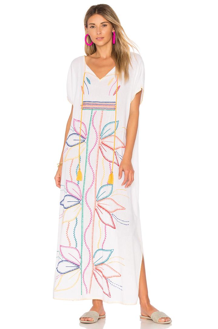 Trella Embroidered Kaftan