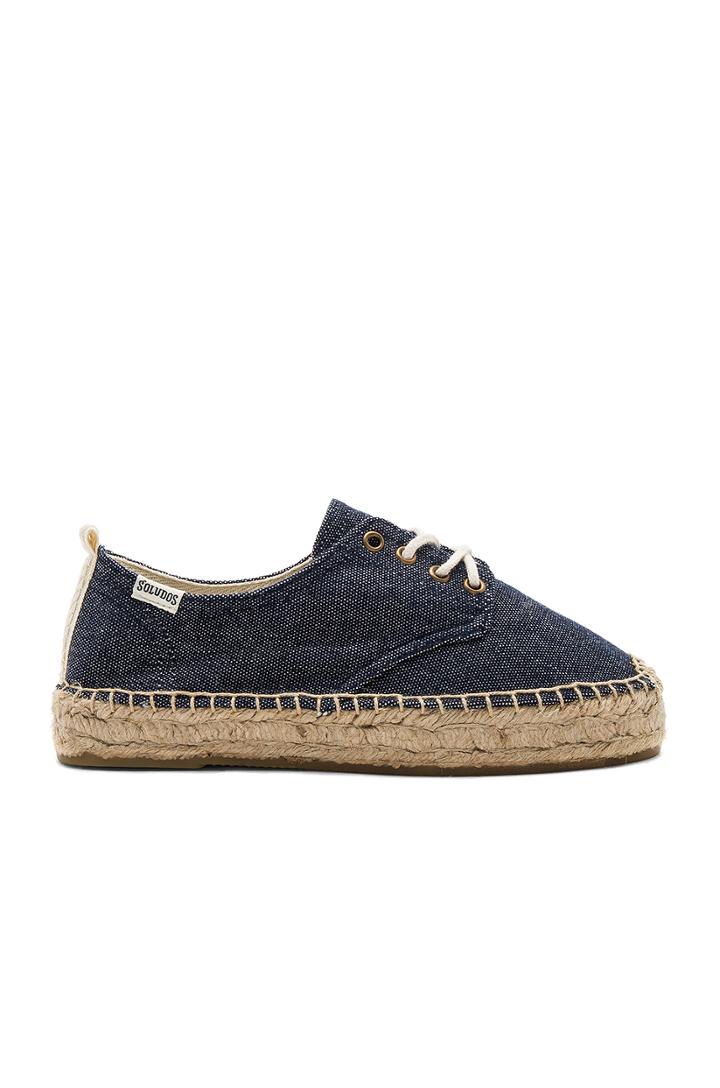 Oxford Lace Up Platform