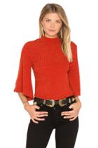 Rib Flare Sleeve Reversible Top