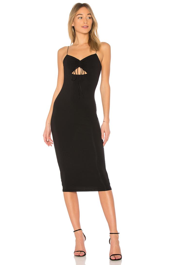 Cut-out Jersey Dress