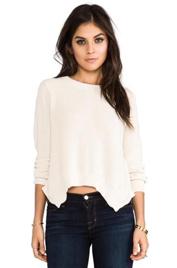 Lovers + Friends For Revolve Taylor Pullover In Cream