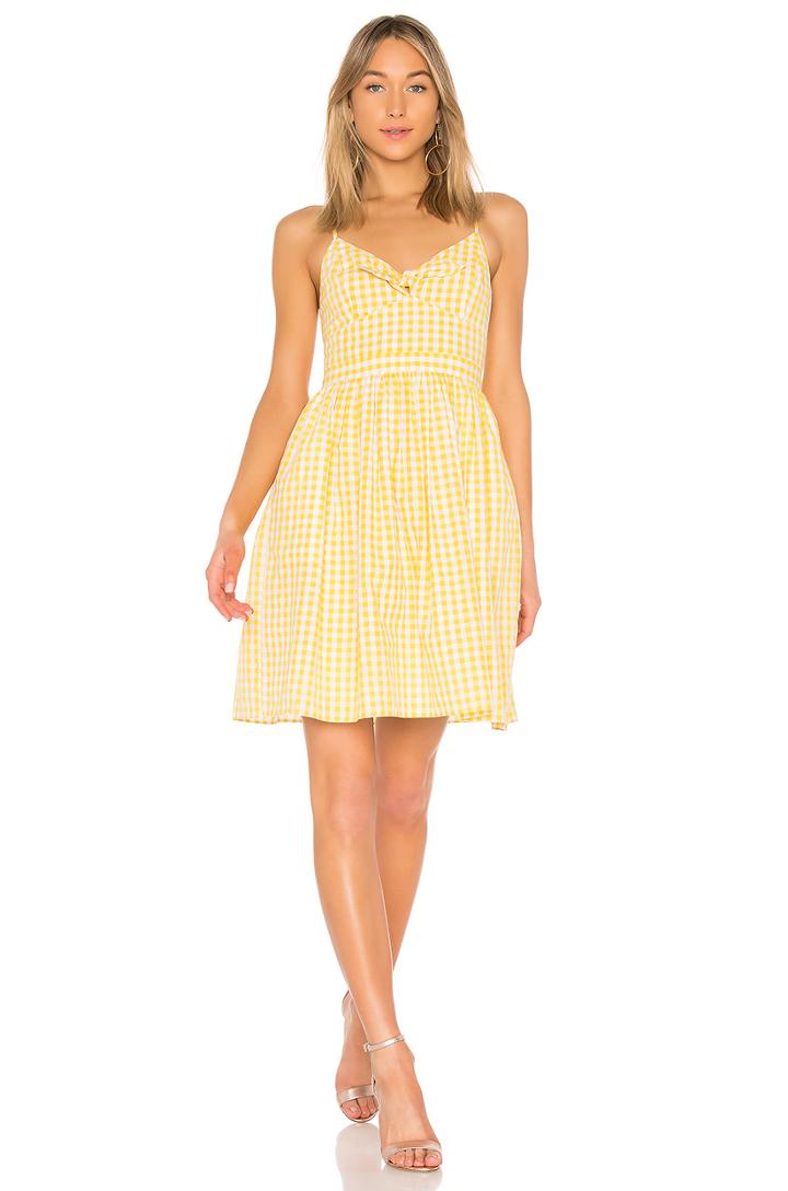 Shirred Slip Dress