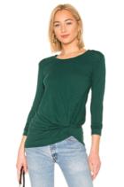 Marled Knot Long Sleeve Top