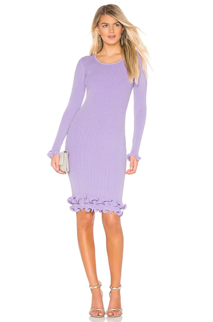 Wired Edge Fitted Dress