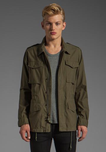 Obey Downtown Iggy Jacket In Army