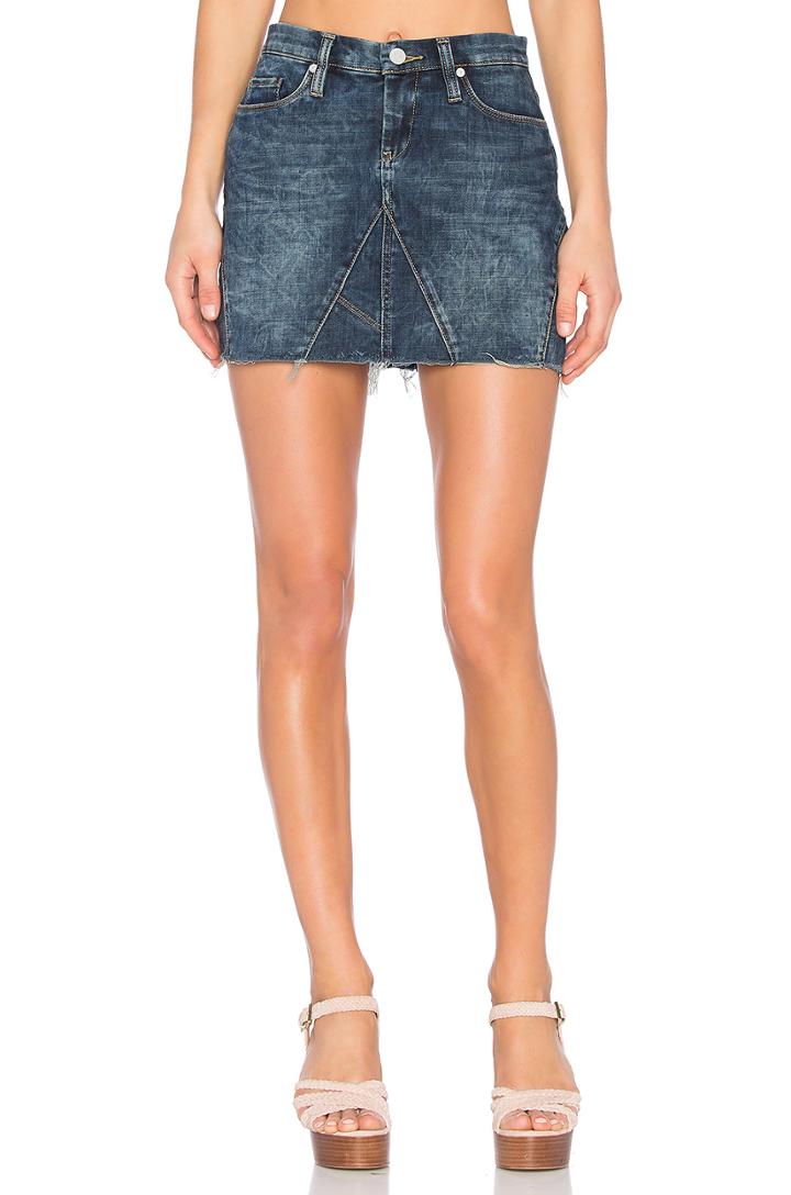 Denim Mini Skirt