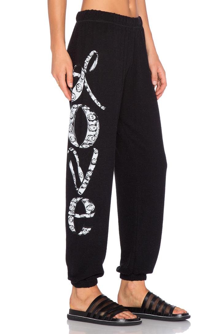 Tanzy Happy Love Leg Sweatpant