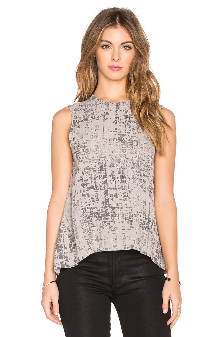 Sleeveless Trapeze Top