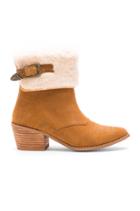 Lone Ranger Boot With Faux Fur Cuff