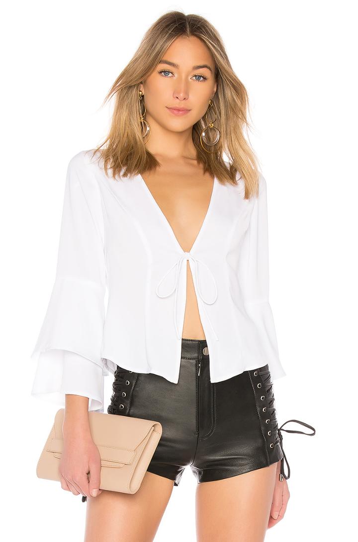 Julia Ruffle Top