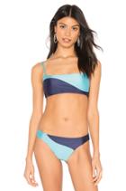 Colorblock Bikini Top